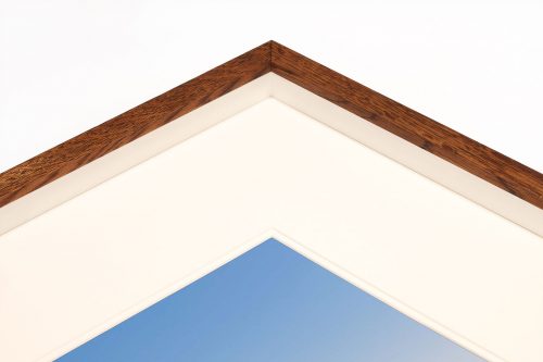 no horizon Salton Sea California USA buy limited edition photograph landscape Full Solid Wood Double Mount Recessed Frame Paul Reiffer