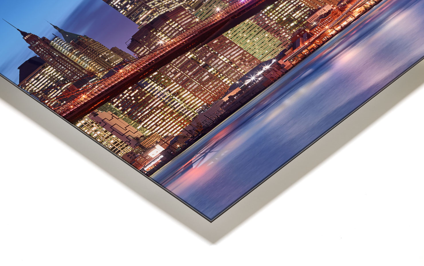 out of office Brooklyn New York buy limited edition photograph landscape Full Acrylic Aluminium Metal Frame Paul Reiffer