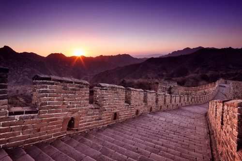 over the wall Great Wall of China Beijing China buy limited edition photograph landscape Full