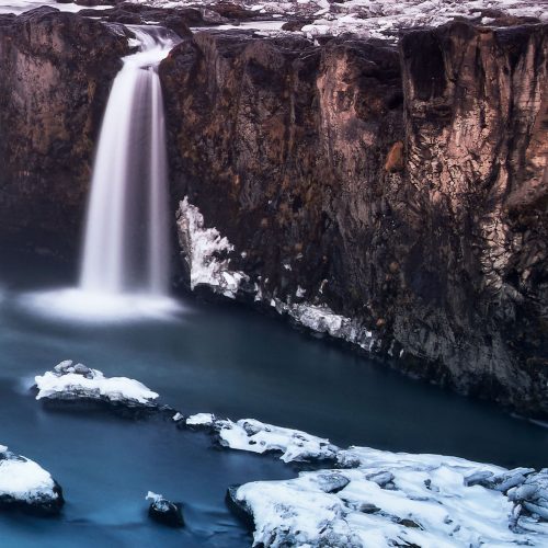 overflow Godafoss Iceland buy limited edition photograph landscape Detail