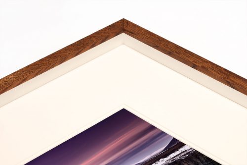 overflow Godafoss Iceland buy limited edition photograph landscape Full Solid Wood Double Mount Recessed Frame Paul Reiffer