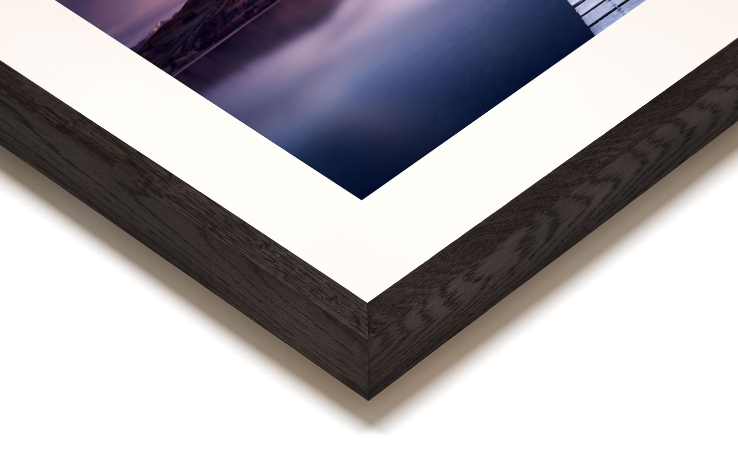 patience Otago New Zealand buy limited edition photograph landscape Full Dark Solid Wood Frame Paul Reiffer