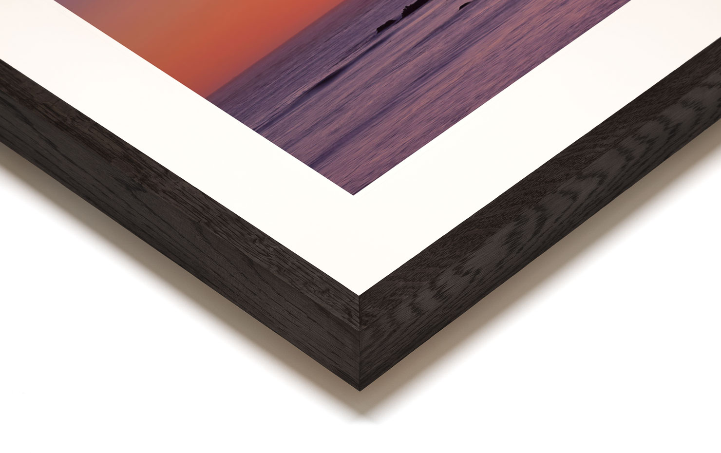 pigeon point Pescadero California USA buy limited edition photograph landscape Full Dark Solid Wood Frame Paul Reiffer