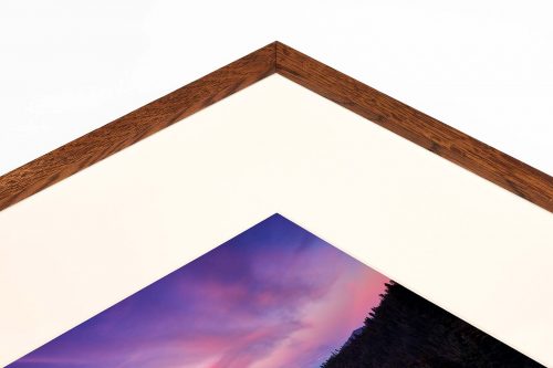 pink emerald Lake Tahoe California USA buy limited edition photograph landscape Full Solid Wood Single Mount Traditional Frame Paul Reiffer