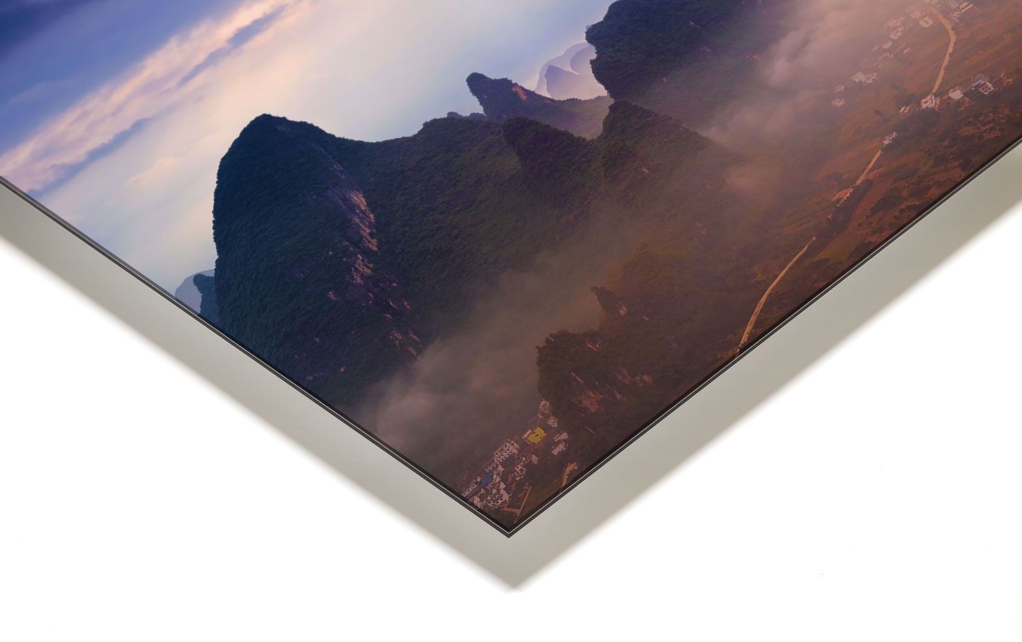 portal Guilin China buy limited edition photograph landscape Full Acrylic Aluminium Metal Frame Paul Reiffer