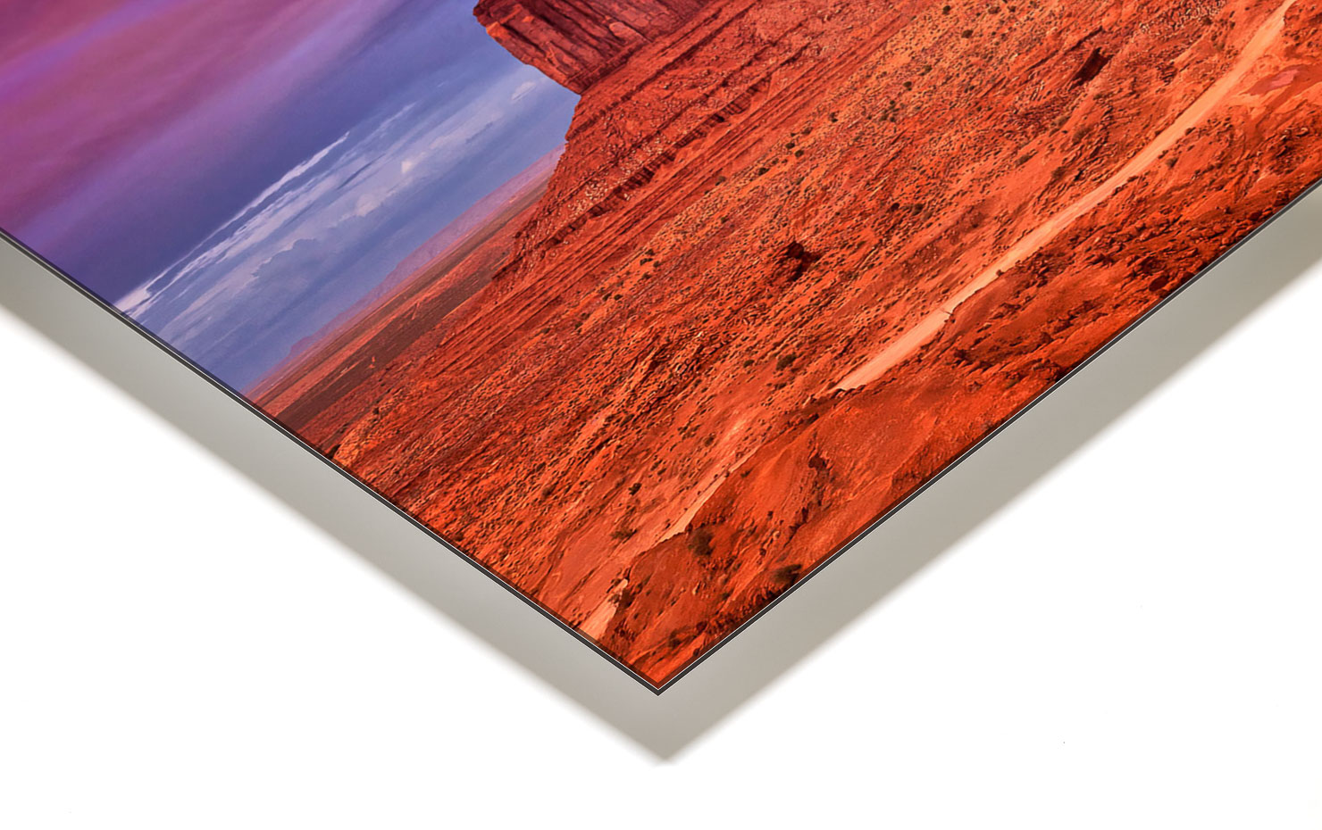 red mittens Monument Valley Utah USA buy limited edition photograph landscape Full Acrylic Aluminium Metal Frame Paul Reiffer