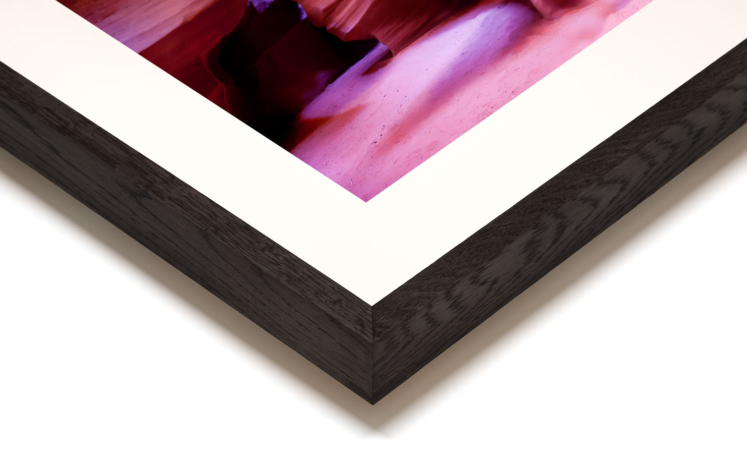 sands of time Antelope Canyon Arizona USA buy limited edition photograph landscape Full Dark Solid Wood Frame Paul Reiffer