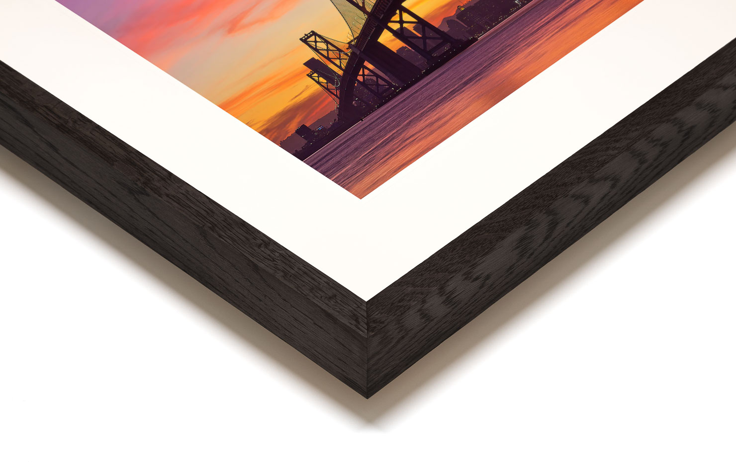 save me san francisco San Francisco California USA buy limited edition photograph landscape Full Dark Solid Wood Frame Paul Reiffer