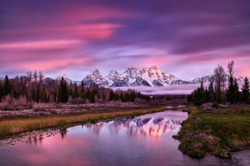 schwabachers sunrise Wyoming USA buy limited edition photograph landscape Full