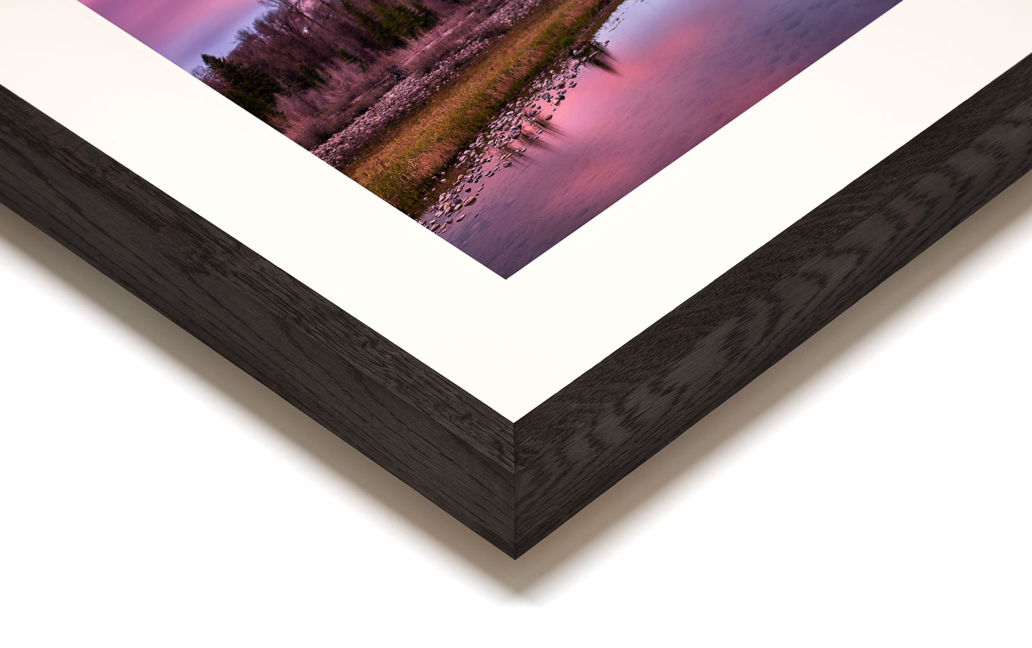 schwabachers sunrise Wyoming USA buy limited edition photograph landscape Full Dark Solid Wood Frame Paul Reiffer