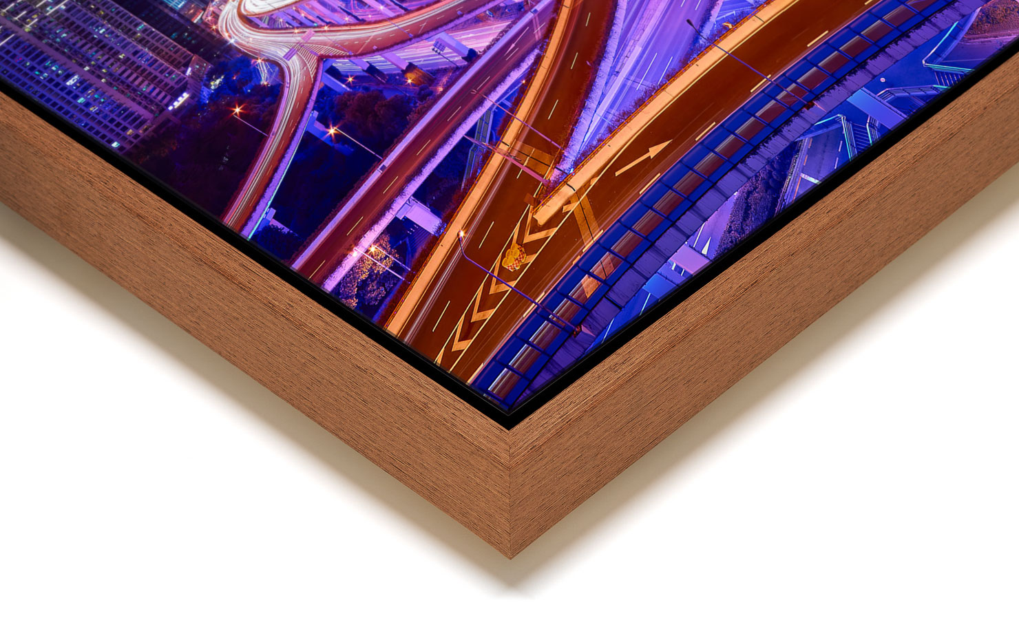 shanghai calling Shanghai China buy limited edition photograph landscape Full Light Floating Tray Frame Solid Wood Acrylic Paul Reiffer