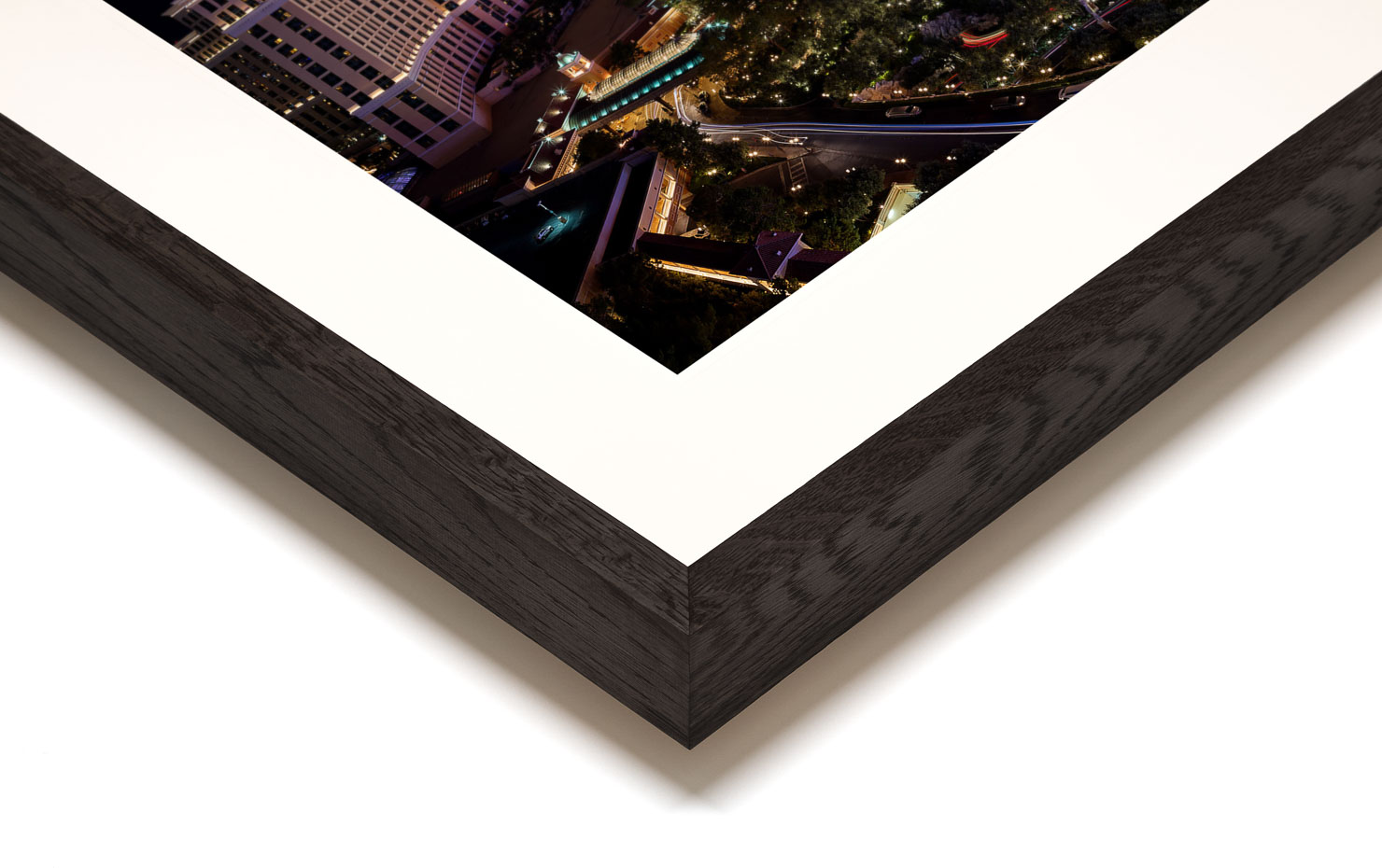 sin city Las Vegas Nevada USA buy limited edition photograph landscape Full Dark Solid Wood Frame Paul Reiffer