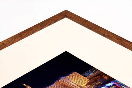 sin city Las Vegas Nevada USA buy limited edition photograph landscape Full Solid Wood Single Mount Traditional Frame Paul Reiffer