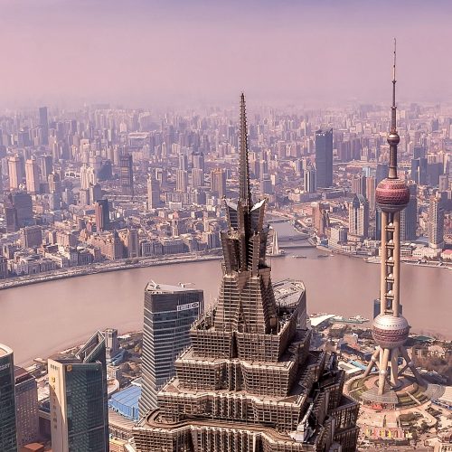 sky high Shanghai China buy limited edition photograph landscape Detail