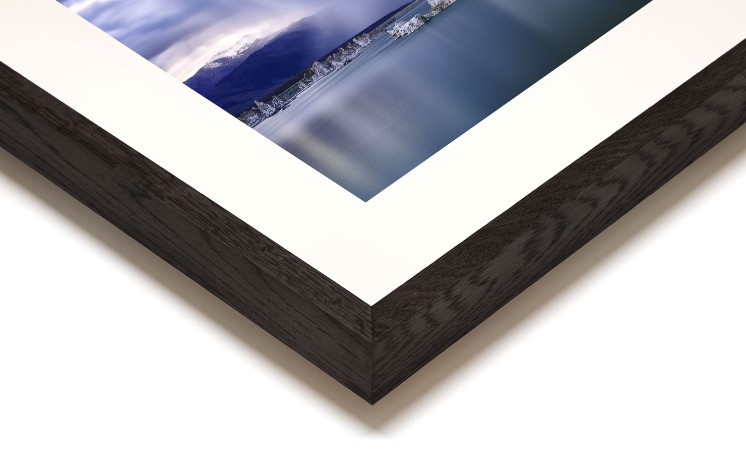 skyfall Mono Lake California buy limited edition photograph landscape Full Dark Solid Wood Frame Paul Reiffer
