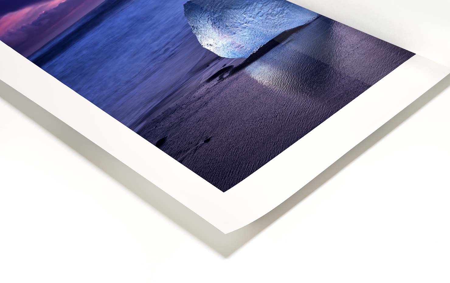 solitaire Jokulsarlon Iceland buy limited edition photograph landscape Full Ultra Hd Print Paul Reiffer