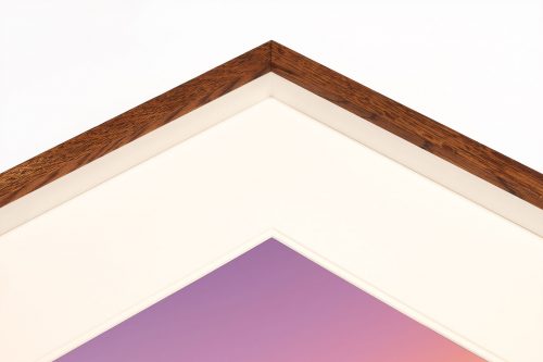 still Lake Wanaka New Zealand buy limited edition photograph landscape Full Solid Wood Double Mount Recessed Frame Paul Reiffer