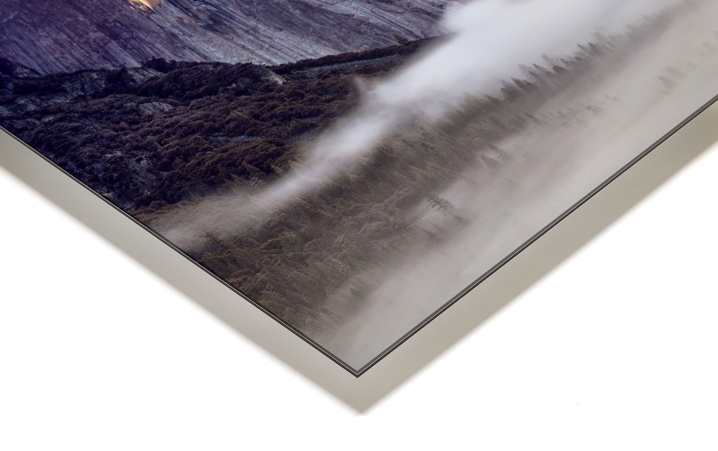 surfs up Yosemite National Park USA buy limited edition photograph landscape Full Acrylic Aluminium Metal Frame Paul Reiffer