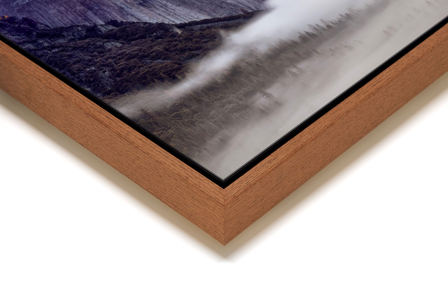 surfs up Yosemite National Park USA buy limited edition photograph landscape Full Light Floating Tray Frame Solid Wood Acrylic Paul Reiffer