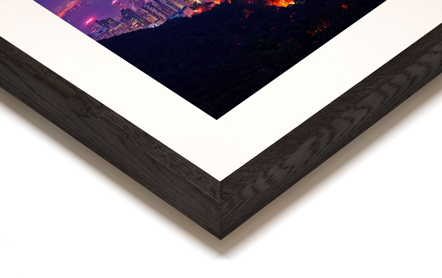 the cauldron Hong Kong Island Hong Kong buy limited edition photograph landscape Full Dark Solid Wood Frame Paul Reiffer