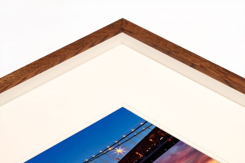 the city by the bay San Francisco California USA buy limited edition photograph landscape Full Solid Wood Double Mount Recessed Frame Paul Reiffer