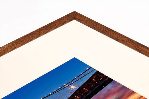 the city by the bay San Francisco California USA buy limited edition photograph landscape Full Solid Wood Single Mount Traditional Frame Paul Reiffer