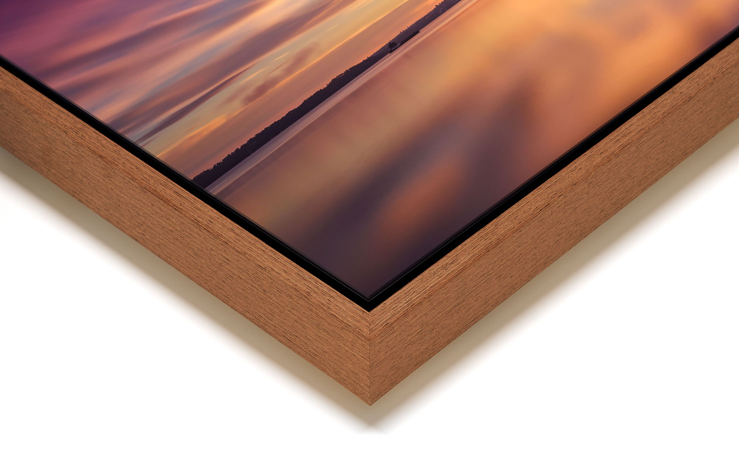 the morning after Sydney Australia buy limited edition photograph landscape Full Light Floating Tray Frame Solid Wood Acrylic Paul Reiffer