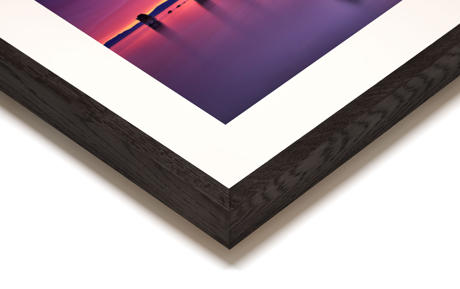 the other world Mono Lake USA buy limited edition photograph landscape Full Dark Solid Wood Frame Paul Reiffer