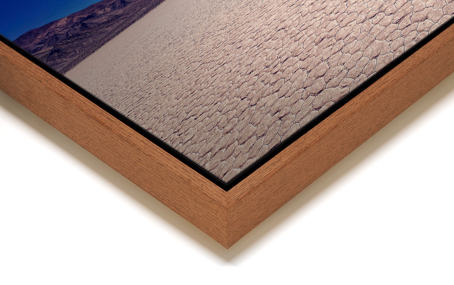 the wanderer Death Valley USA buy limited edition photograph landscape Full Light Floating Tray Frame Solid Wood Acrylic Paul Reiffer