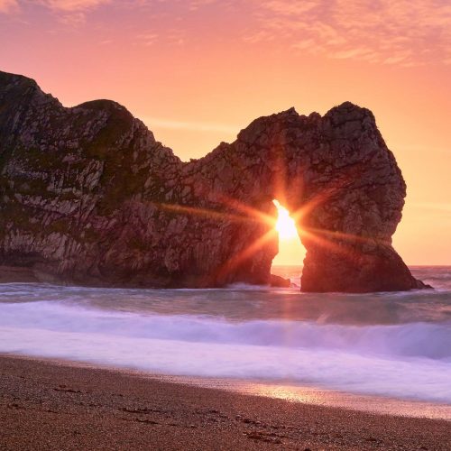 through the keyhole Durdle Door England buy limited edition photograph landscape Detail