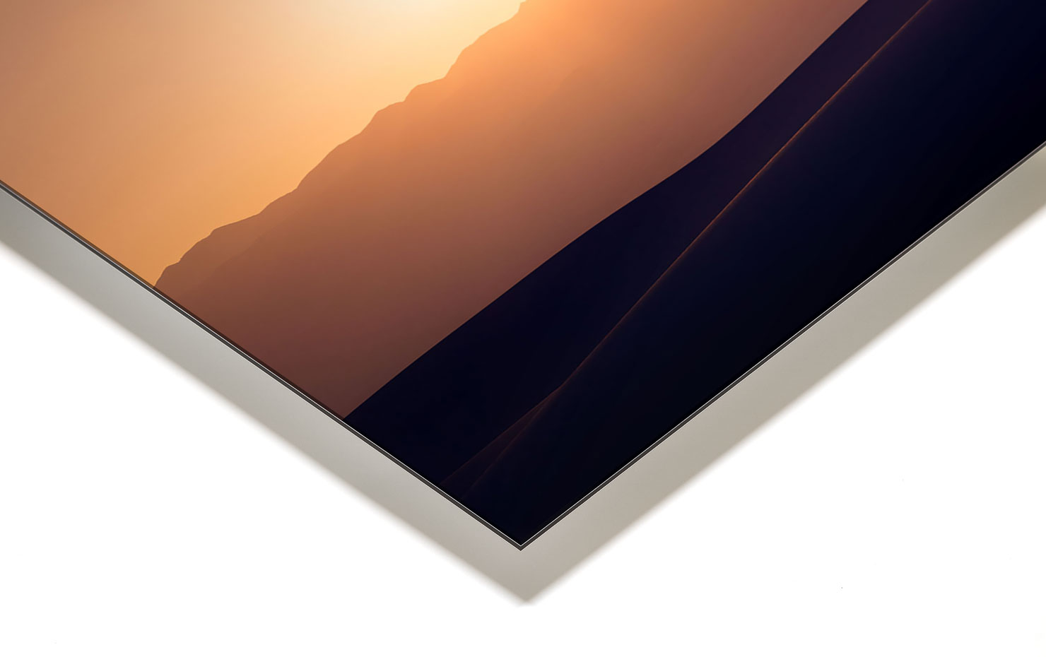 time for coffee Death Valley USA buy limited edition photograph landscape Full Acrylic Aluminium Metal Frame Paul Reiffer