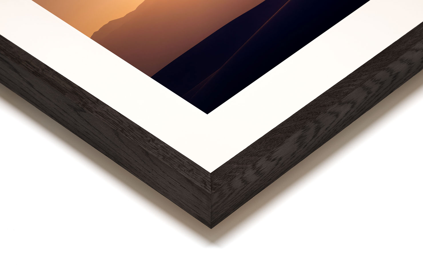 time for coffee Death Valley USA buy limited edition photograph landscape Full Dark Solid Wood Frame Paul Reiffer