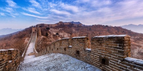 touch of frost Great Wall Beijing China buy limited edition photograph landscape Full