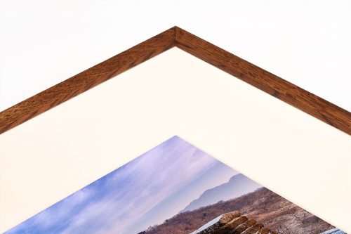 touch of frost Great Wall Beijing China buy limited edition photograph landscape Full Solid Wood Single Mount Traditional Frame Paul Reiffer