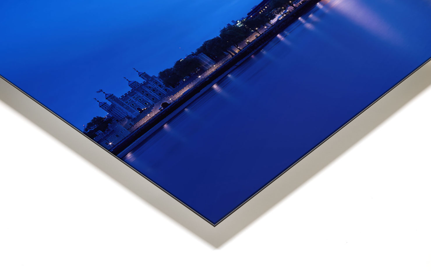 tower blues London England buy limited edition photograph landscape Full Acrylic Aluminium Metal Frame Paul Reiffer