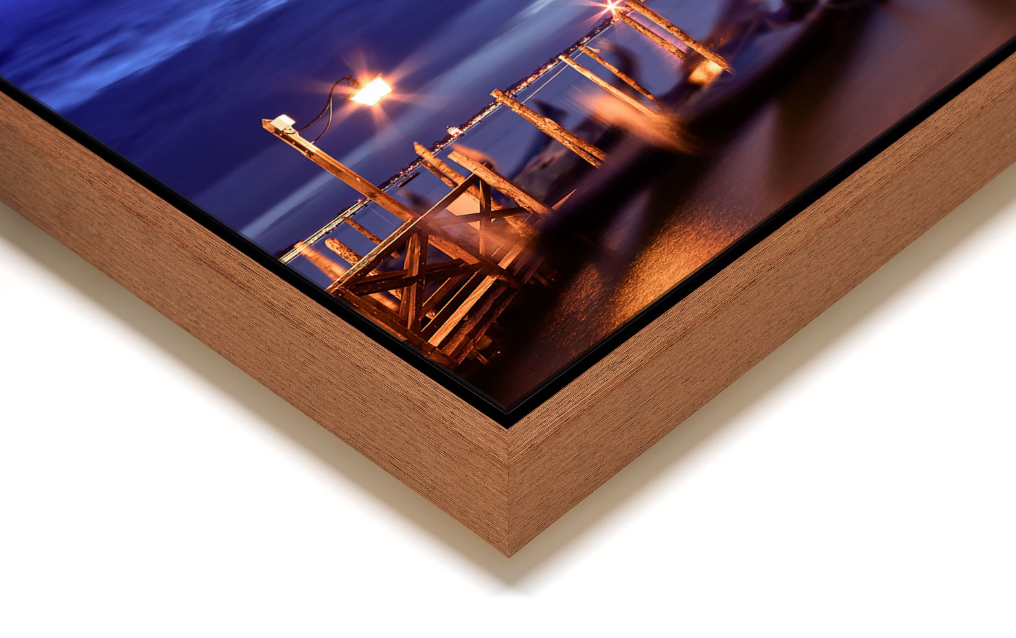venezia Venice Italy buy limited edition photograph landscape Full Light Floating Tray Frame Solid Wood Acrylic Paul Reiffer