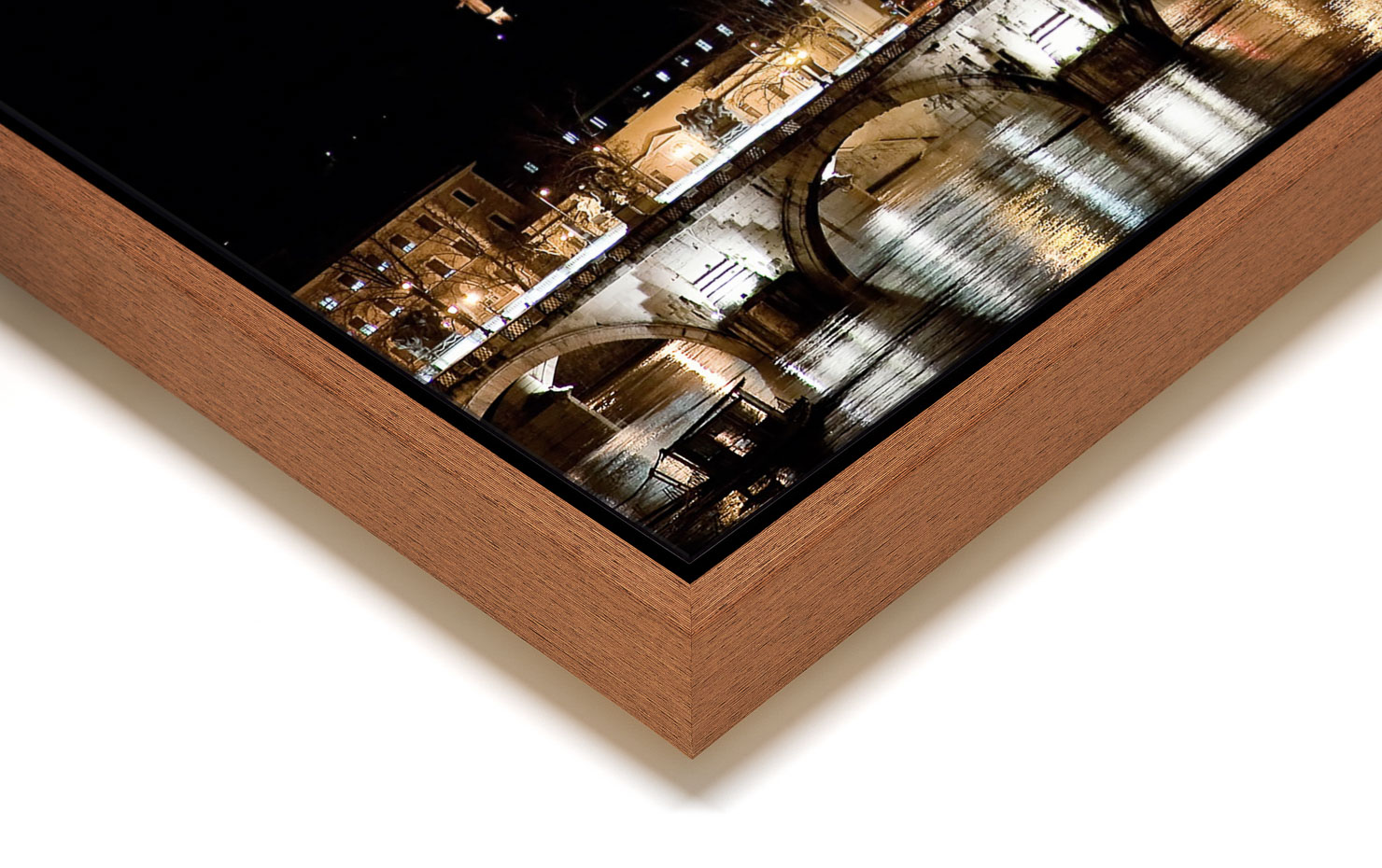 watching over rome Rome Italy buy limited edition photograph landscape Full Light Floating Tray Frame Solid Wood Acrylic Paul Reiffer