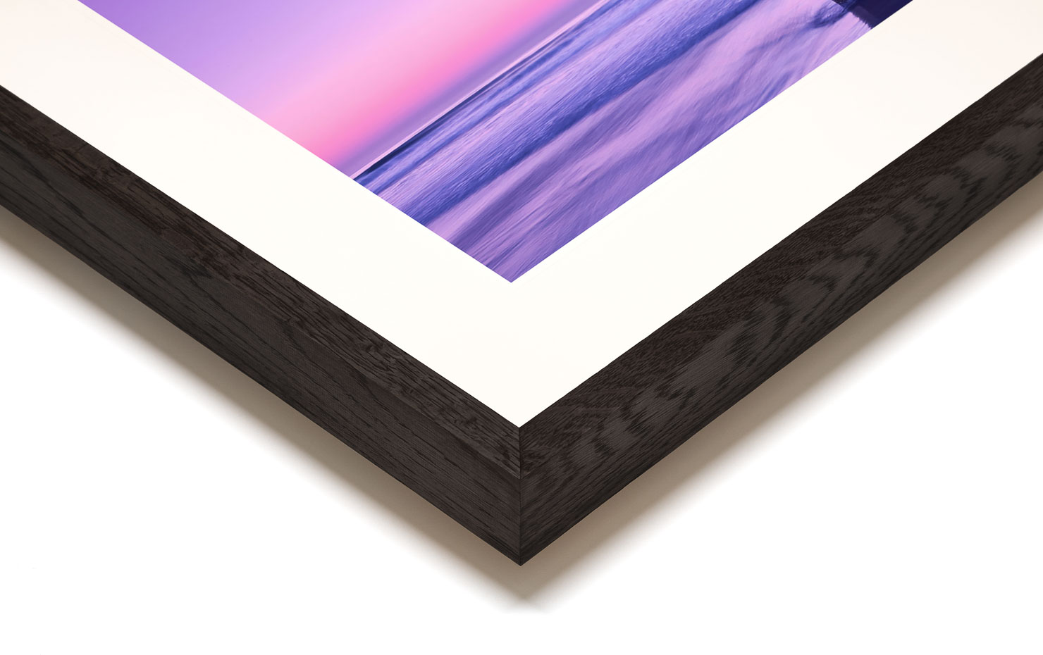 zen La Jolla California USA buy limited edition photograph landscape Full Dark Solid Wood Frame Paul Reiffer