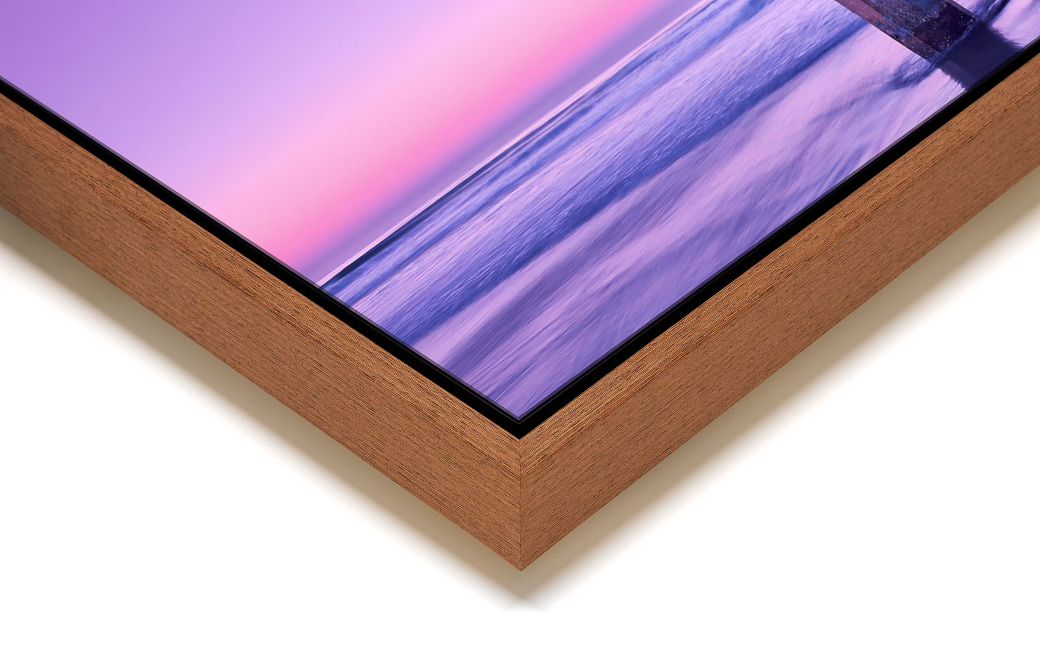 zen La Jolla California USA buy limited edition photograph landscape Full Light Floating Tray Frame Solid Wood Acrylic Paul Reiffer