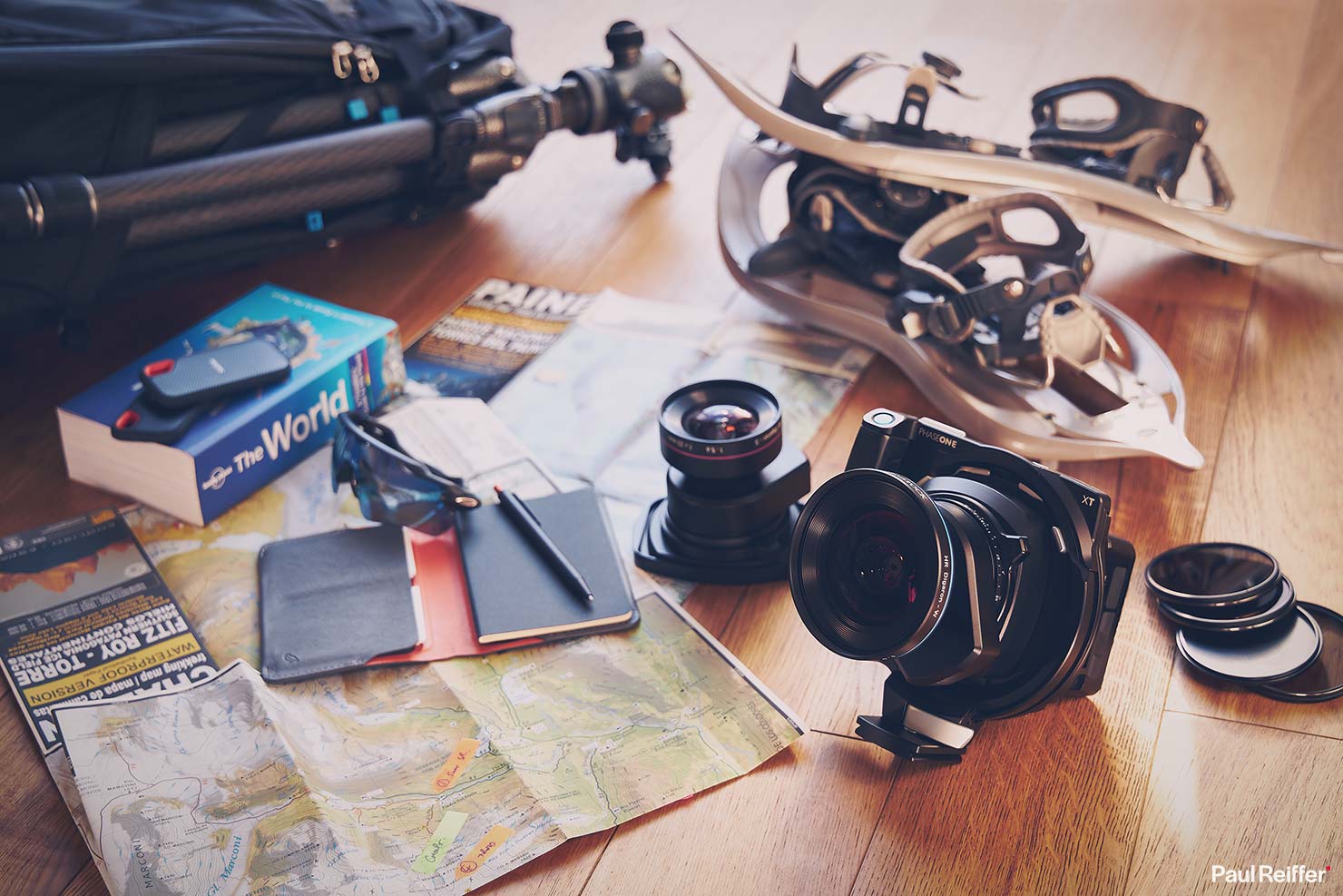 Phase One Xt Paul Reiffer Global Brand Ambassador Medium Format Nya Evo World Travel Gitzo Tripod Bts Packing Gear Kit Shot