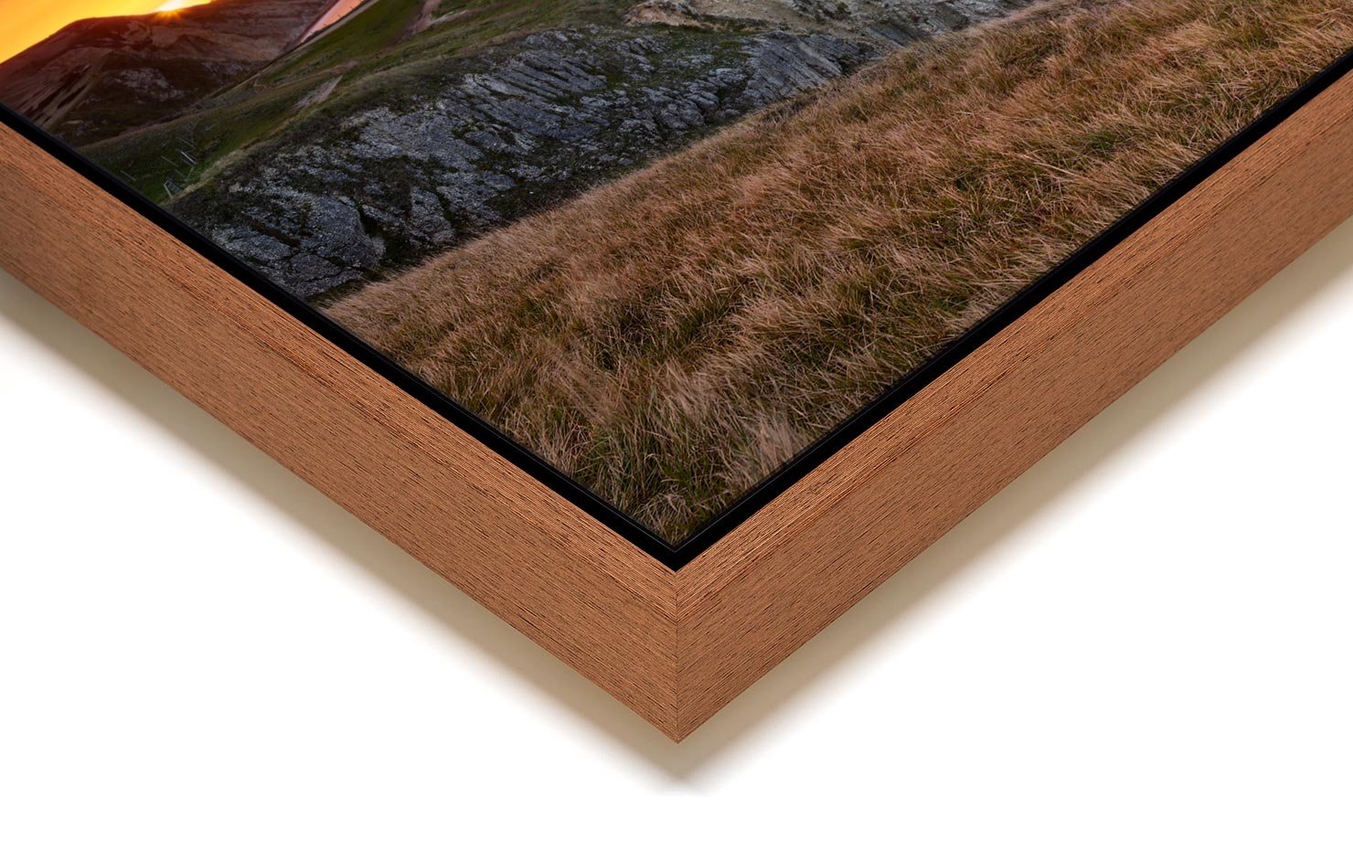 heritage Durdle Door UK buy limited edition photograph landscape Full Light Floating Tray Frame Solid Wood Acrylic Paul Reiffer