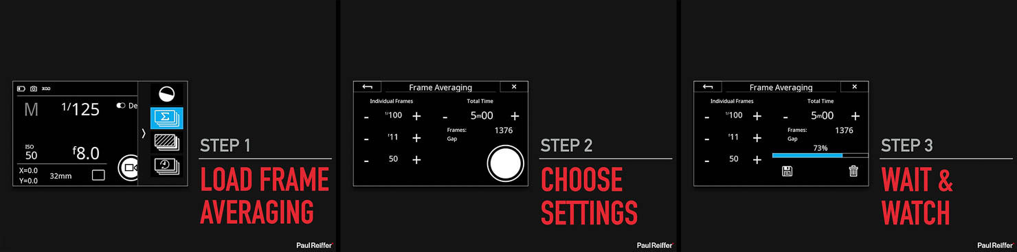 Frame Averaging Complete Guide Paul Reiffer Phase One Presentation Automated Long Exposure Afa How To 034 Step By Step