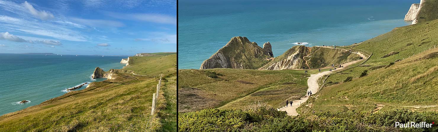 BTS South West Coast Path English Jurassic Coastline Durdle Door Lulworth Estate Public Right of Way