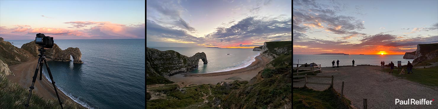 BTS Sunrise Sunset Shooting Durdle Door Lockdown Cruise Ships Weymouth Bay