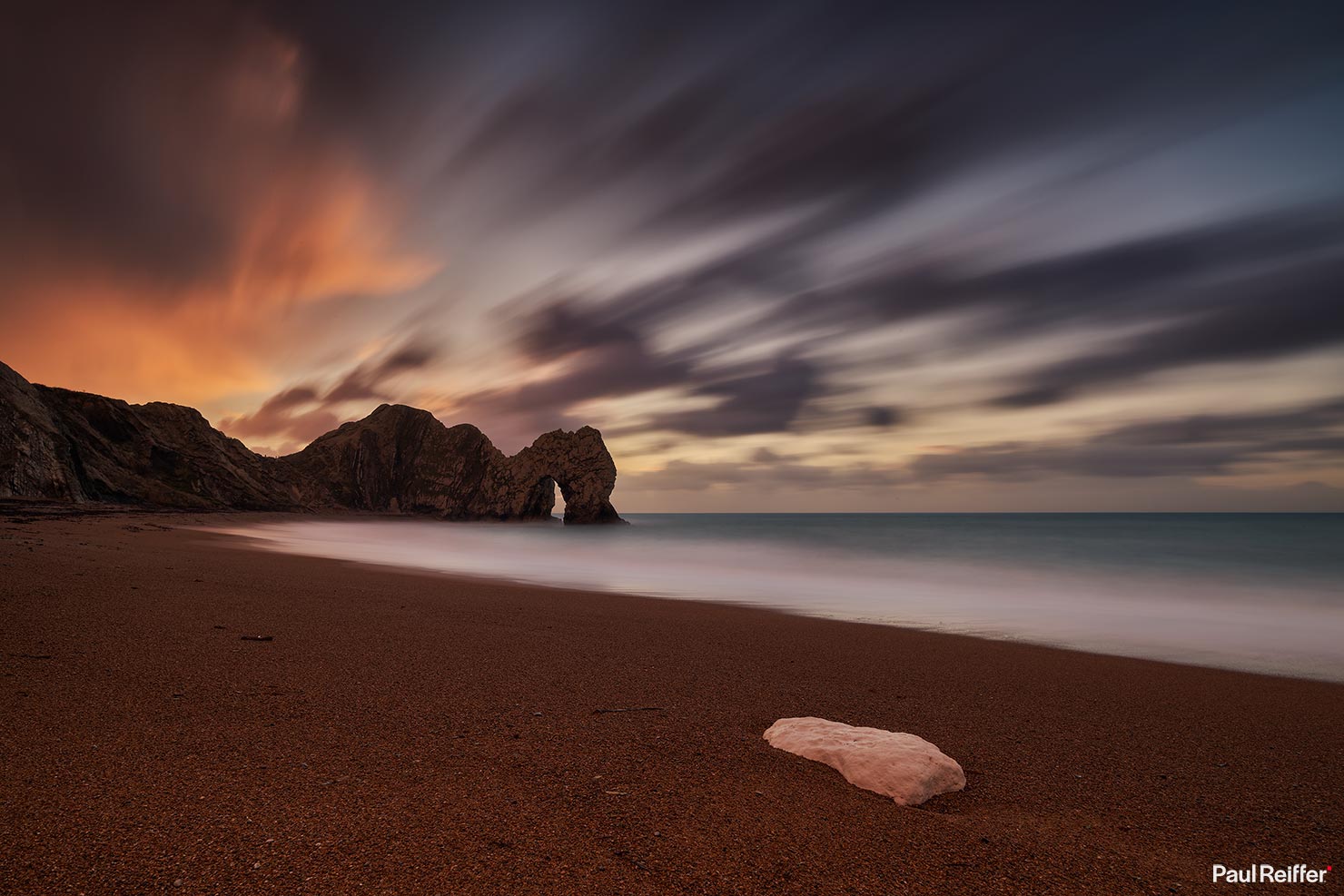 Durdle Door Missing Piece Paul Reiffer Fine Art Print Photography Coastal Natural World Heritage Beach Sunrise