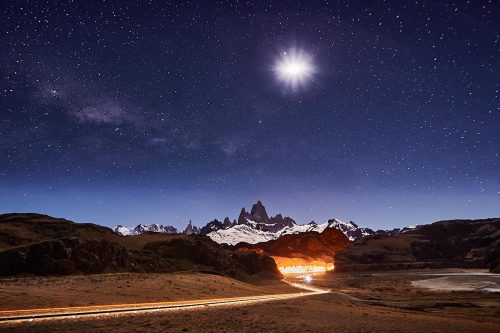 Paul Reiffer Patagonia Argentina Photography Workshop El Chalten Night Sky Stars Road