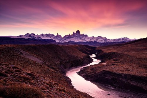 Paul Reiffer Patagonia Argentina Photography Workshop El Chalten Sunset Las Vueltas River Camping