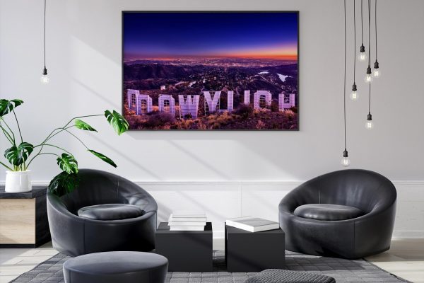 curtain call hollywood sign interior designer commercial spaces artwork decoration wall deco design room view paul reiffer fine art limited edition photograph print