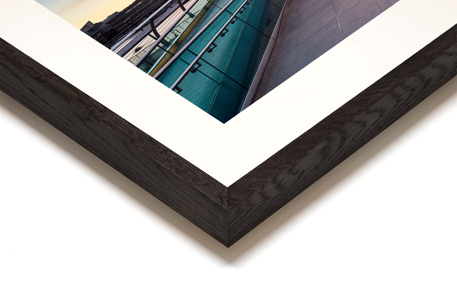 new beginnings St Pauls Cathedral London England buy limited edition photograph landscape Full Dark Solid Wood Frame Paul Reiffer