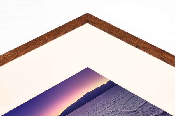 beyond Death Valley Salt Flats California USA buy limited edition photograph landscape Full Solid Wood Single Mount Traditional Frame Paul Reiffer